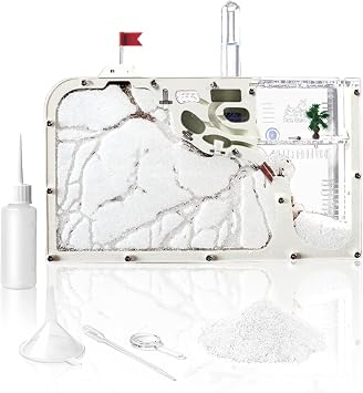 ELNMLHT Ant Nest Farm Castle, Colony Observation Kit, Habitat Science Learning Kit for Students, Kids, Children