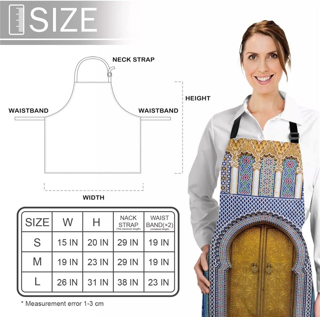 Aprons for Women Men Kid Cooking Baking Apron Kitchen Utility Equipment Accessories
