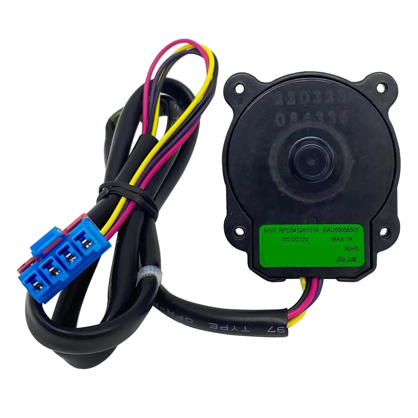 Motor de Ventilador de Condensador de refrigerador EAU65058501, Compatible con for LG LRMDS3006S LMWS27626S LFXS26596S, reemplazo de congelador AP7178309 PS16662422