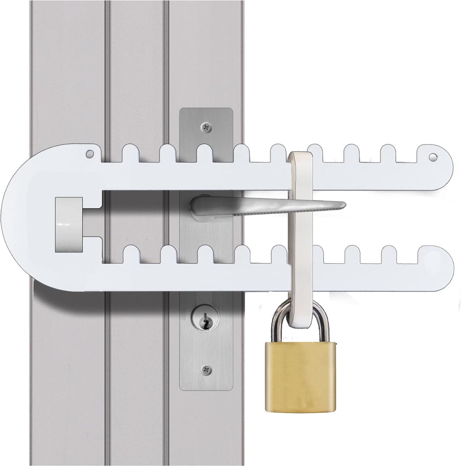 Tough Patio French Door Lock Single Door Handle Either 'P', D' or