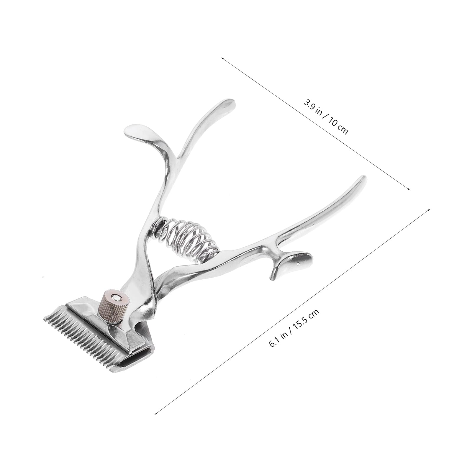 Beavorty Tondeuse Manuelle Ultra-Silencieuse Pour Animaux De Compagnie - Rasoir Ergonomique En Acier Inoxydable Pour Chien Et Chat, IdéAle Pour Toilettage Et Collection