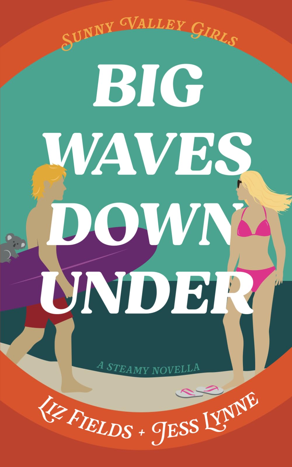 Big Waves Down Under: A Steamy Rom-Com Novella (Sunny Valley Girls)