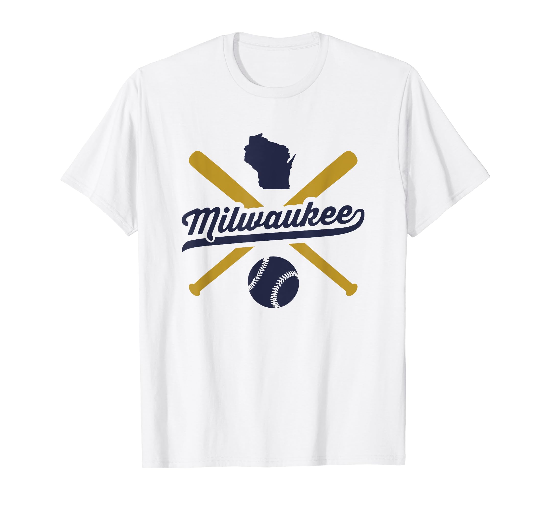 Milwaukee Baseball Vintage Wisconsin Pride Love City T-Shirt