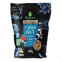 Carpa Poytara Premium 6x1 Ração para Peixes 400g