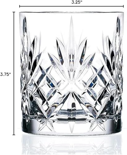 Miniatura 2 de Stemware-RCR Collection Melodia Classic and an Elegant Sofisticated Appeal - Juego de 6 vasos de cristal doble