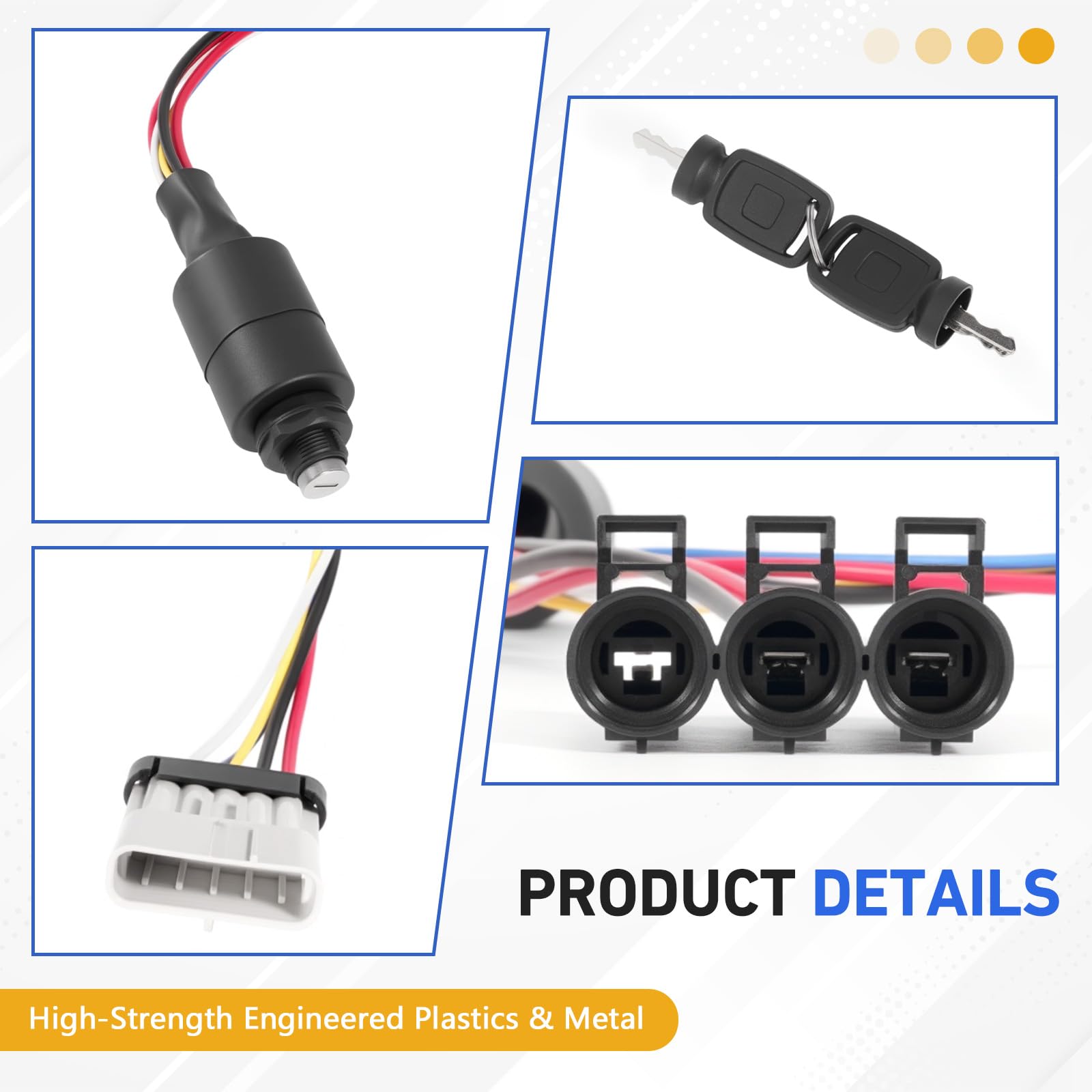 キル　オールドジャラ Amazon.com: SEMKALO 4360690 Ignition Switch with 2 Keys 8223453