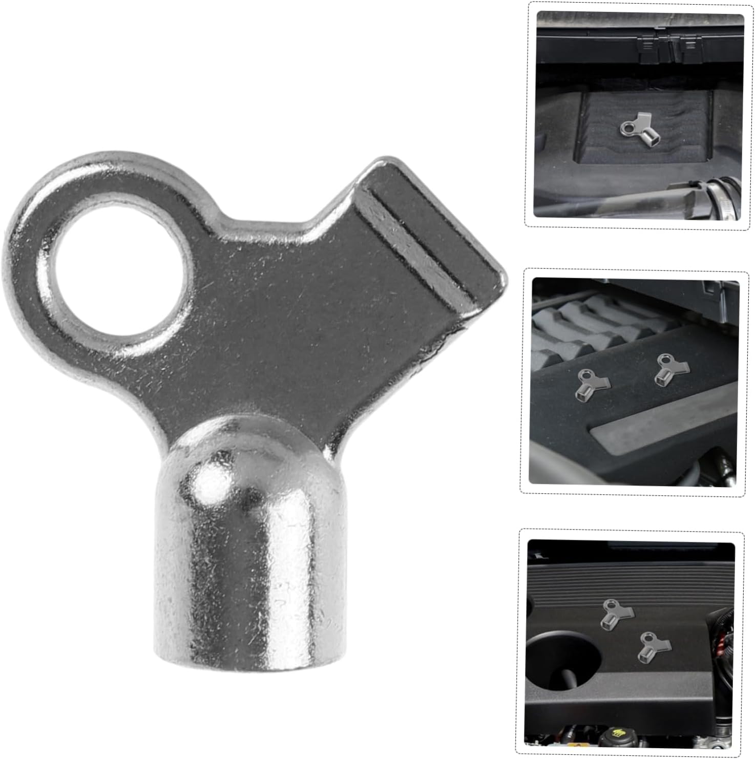 5pcs Radiator Exhaust Valve Keys for Bleeding Radiator Valve Allen Key Plumbing Tool Square Socket