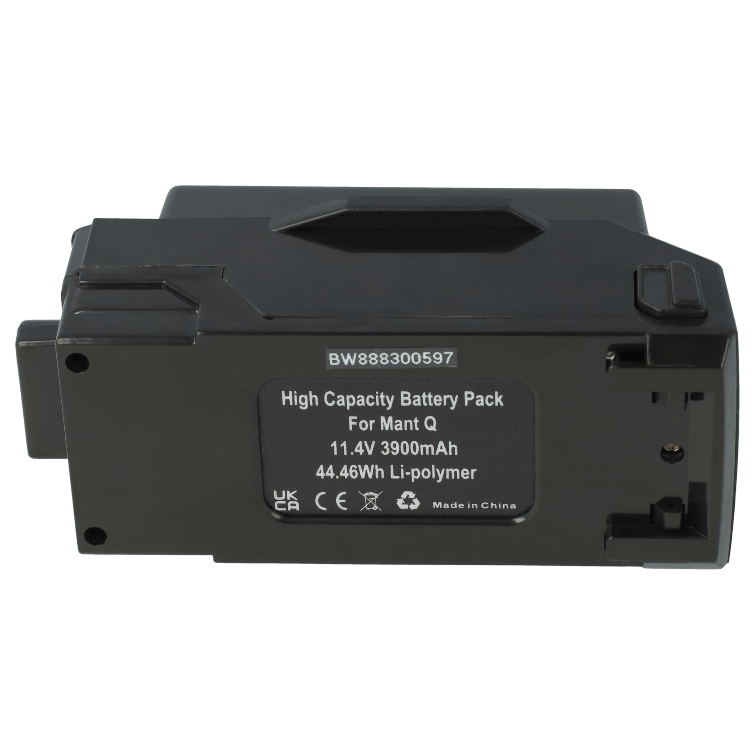 vhbw batteria sostituisce Yuneec YUNMGB3S2800, YUNMQB3S2800 per drone quadricottero multicottero (2800mAh, 11,4V, Li-Poly)