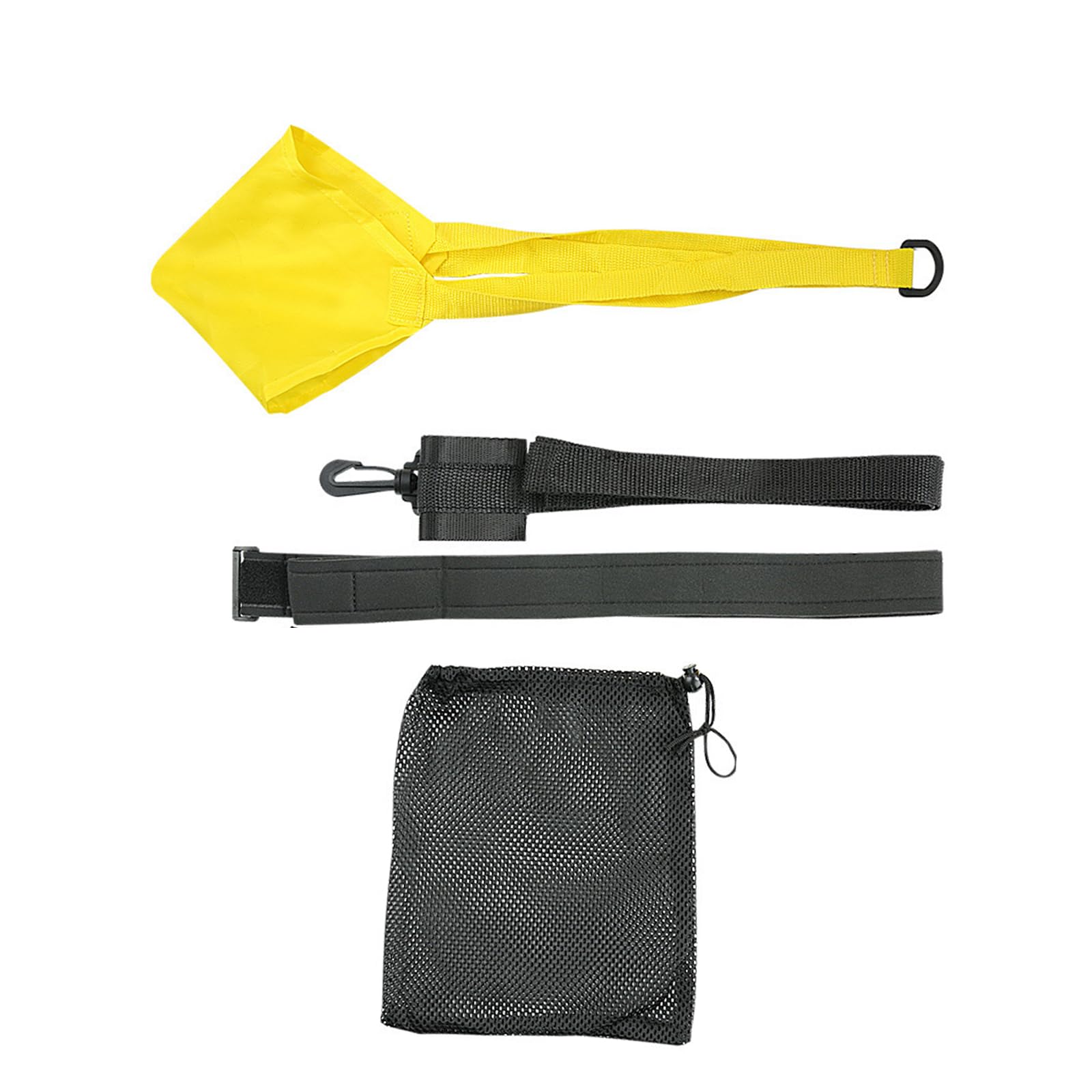 Parachute De Natation - Ceinture D'entraînement De Natation, Appareil Musculation pour Piscine À Traction, Augmente La Résistance À La Natation