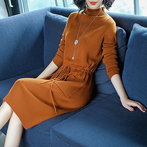 Robe femme slim ZULQ avec taille haute extensible pour sublimer la silhouette