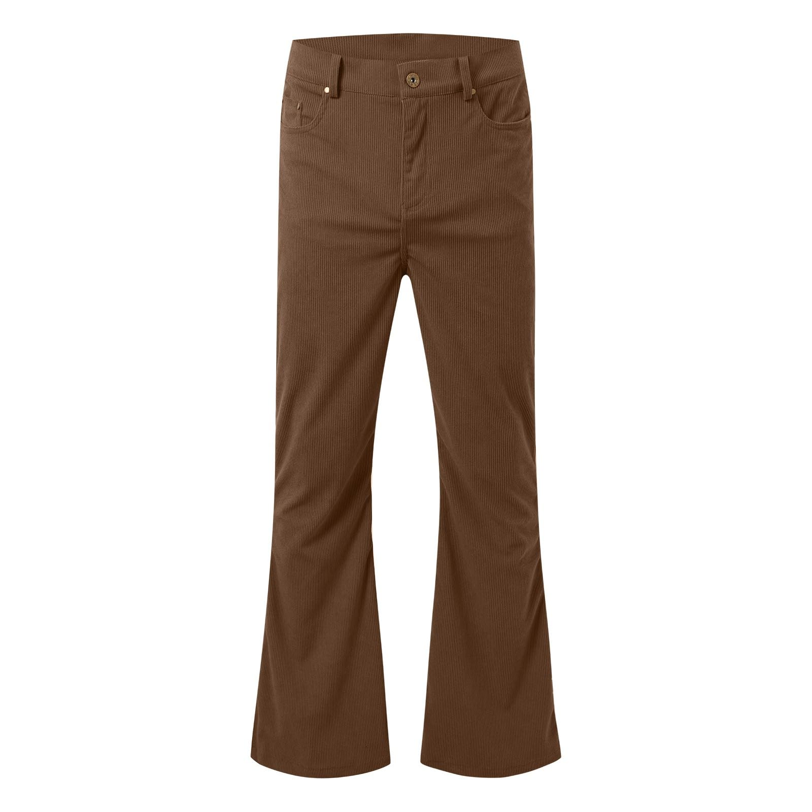Schlaghose Herren 70Er Jahre Hose Hippie Anzughose Herren Stretch, 70Er Jahre Outfit FaschingskostüMe MäNner Hippie Disco Style Schlaghose FüR Karneval
