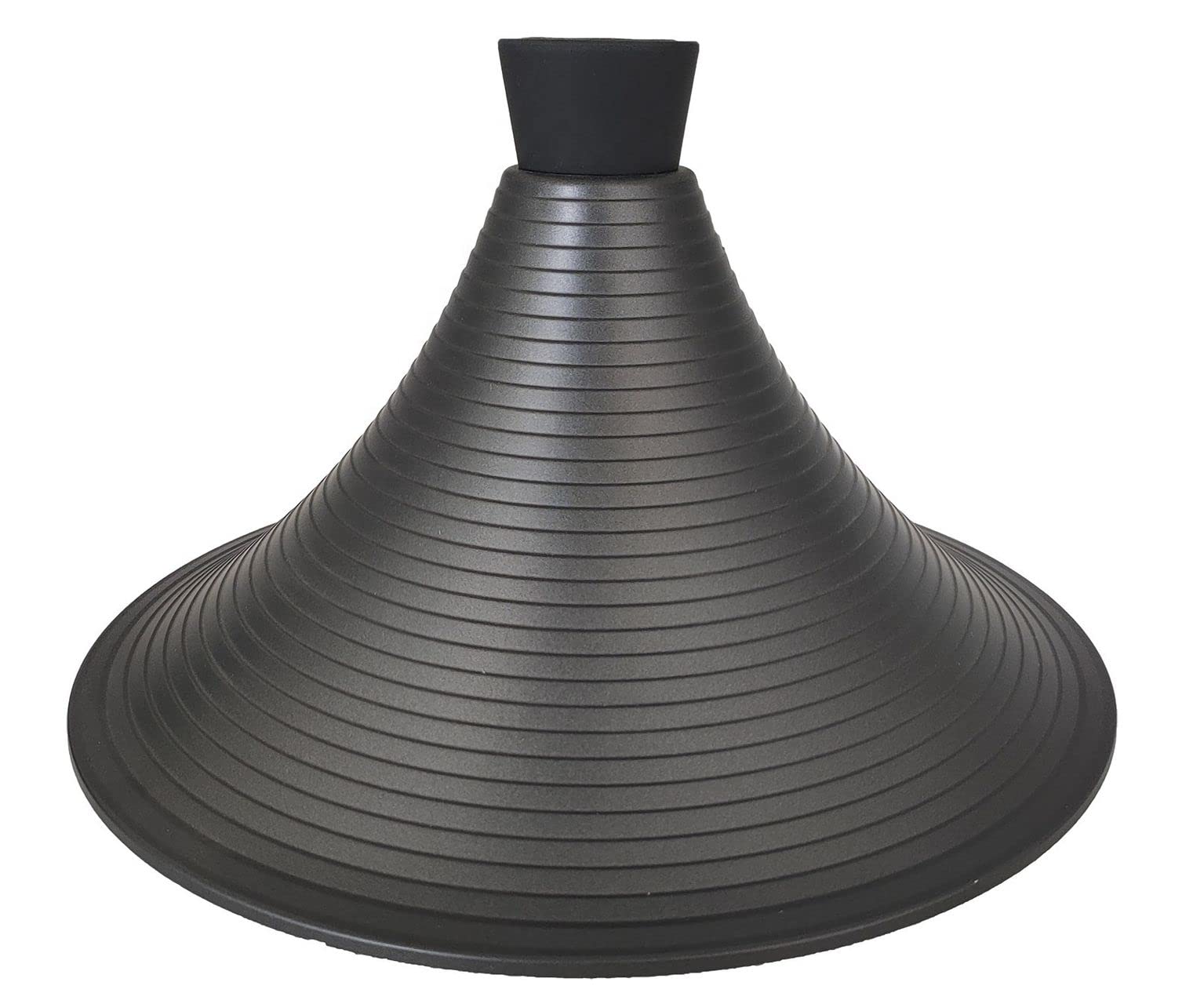 Cheffinger Fonte D'Aluminium Tajine Ø32cm Induction Silikongriffe Marmite Cuit-Vapeur Rôtissoire