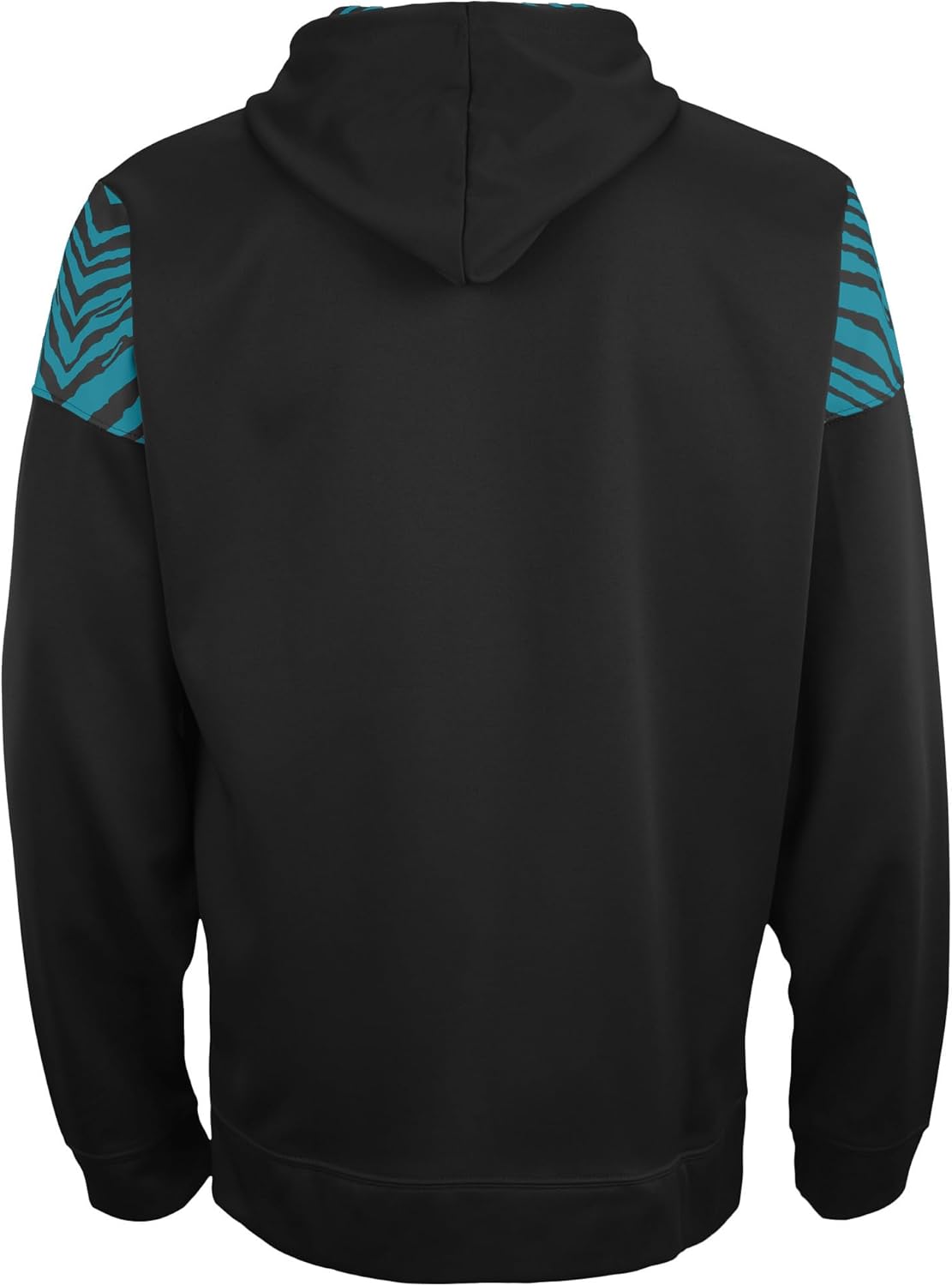Zubaz NFL Men's Full Zip Team Color Hoodie with Zebra Band Accents (Small - 5XL) - Image 2