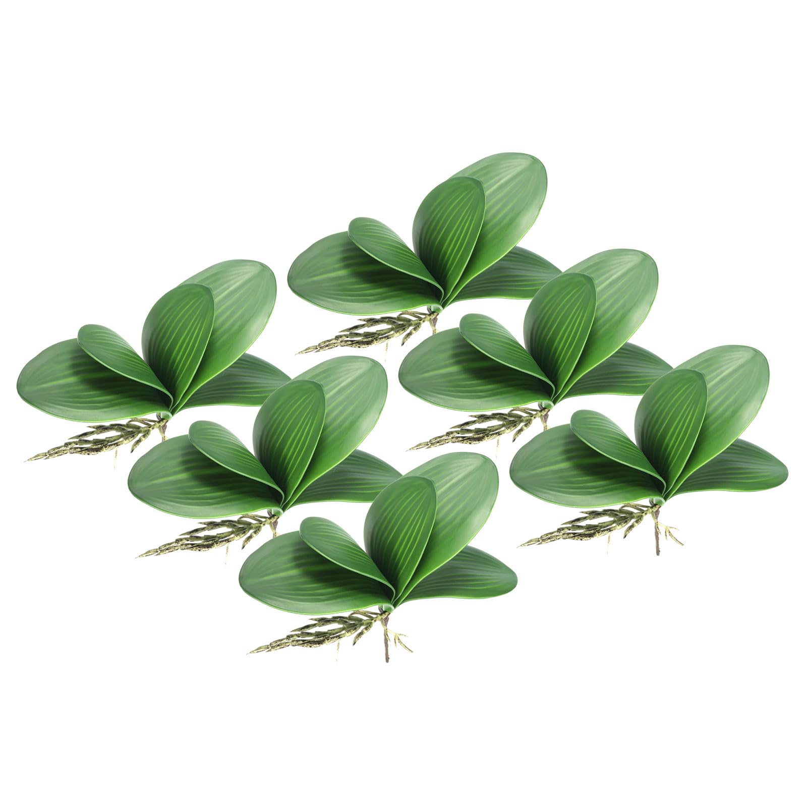 PATIKIL Faux Orchid Leaves 5.7 Inch