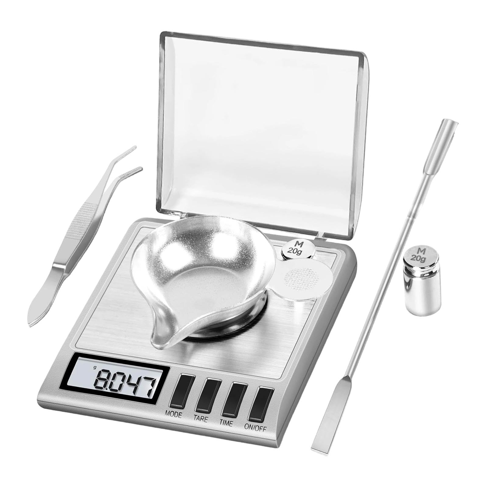 Precision Jewelry Scale 50 x 0.001G Compact Professional Weighing Instrument-image-25