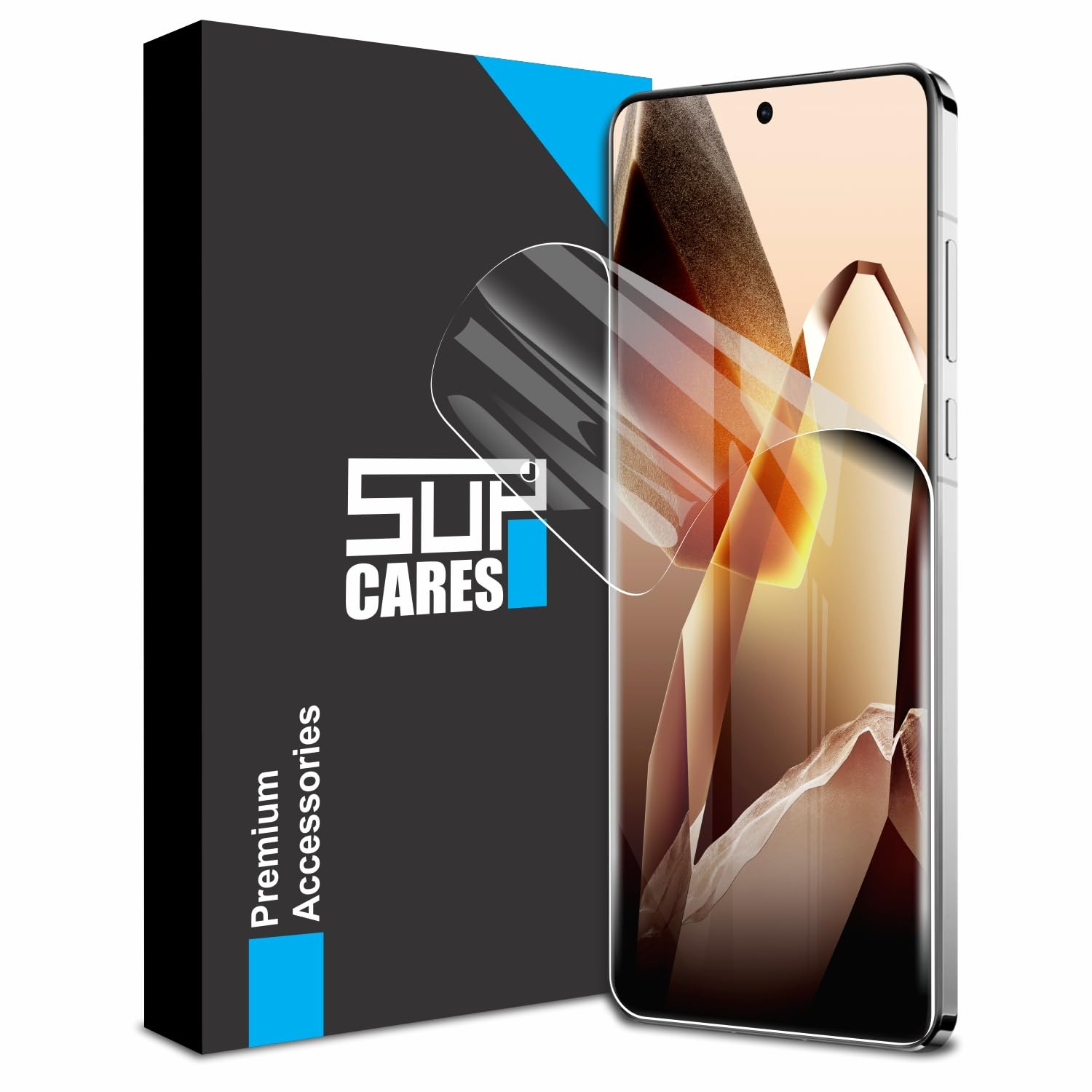 SupCares TPU Unbreakable Membrane Screen Protector for OnePlus 13 (6.78 Inch) With Easy Self Installation Kit | Fingerprint Working | Edge to Edge Coverage | Transparent-picture-19