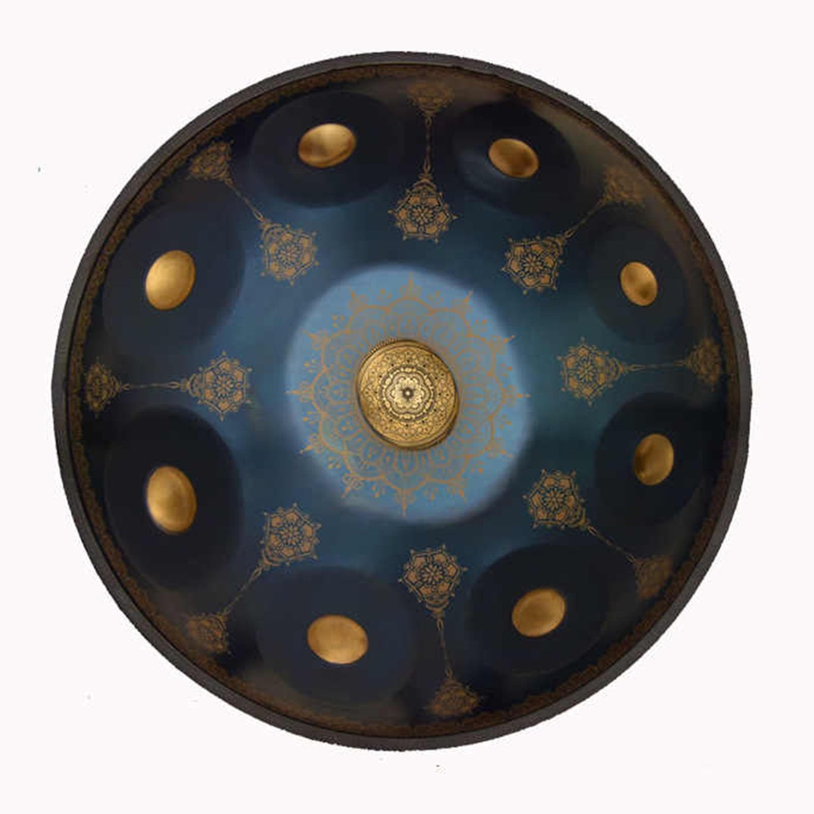 Handpan/Tongue Drum In Acciaio, Strumento A Percussione Handpan Mandala Da 22 Pollici Per Adulti, Set Di Hand Pan, Strumento A Percussione Hand Pan In Tonalità Re Minore(A,9Notes)