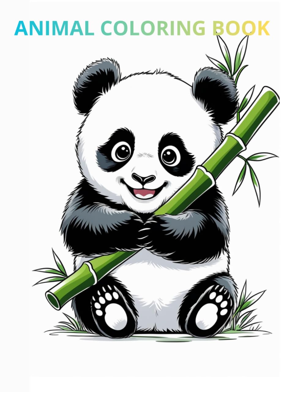 Animal Coloring Book for Kids: 20 Fun Animal Pages to Color