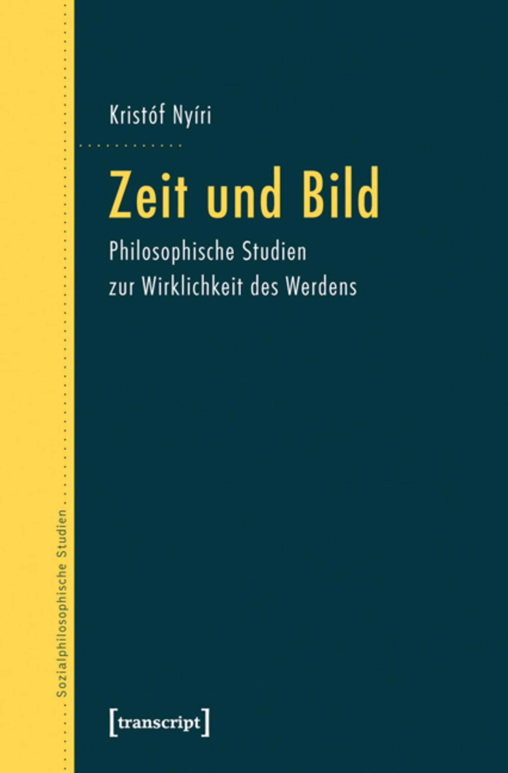 Livre Zeit und Bild de philosophie allemande sur la réalité du devenir et le temps