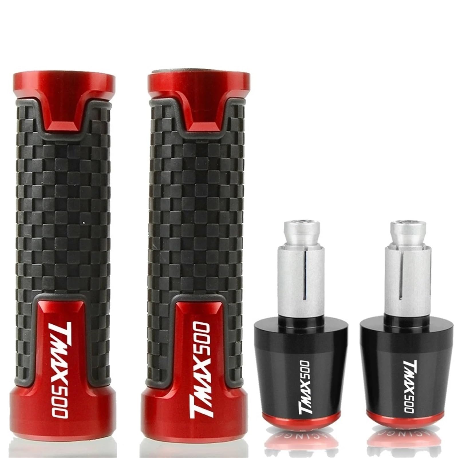 Dla Yamaha TMAX500 T-MAX TMAX 500 Kierownica Motocykla Uchwyty Do Kierownicy Uchwyt Uchwyt Kończy Się Cap Plug (Kolor : Glod Sets, Rozmiar : 1)