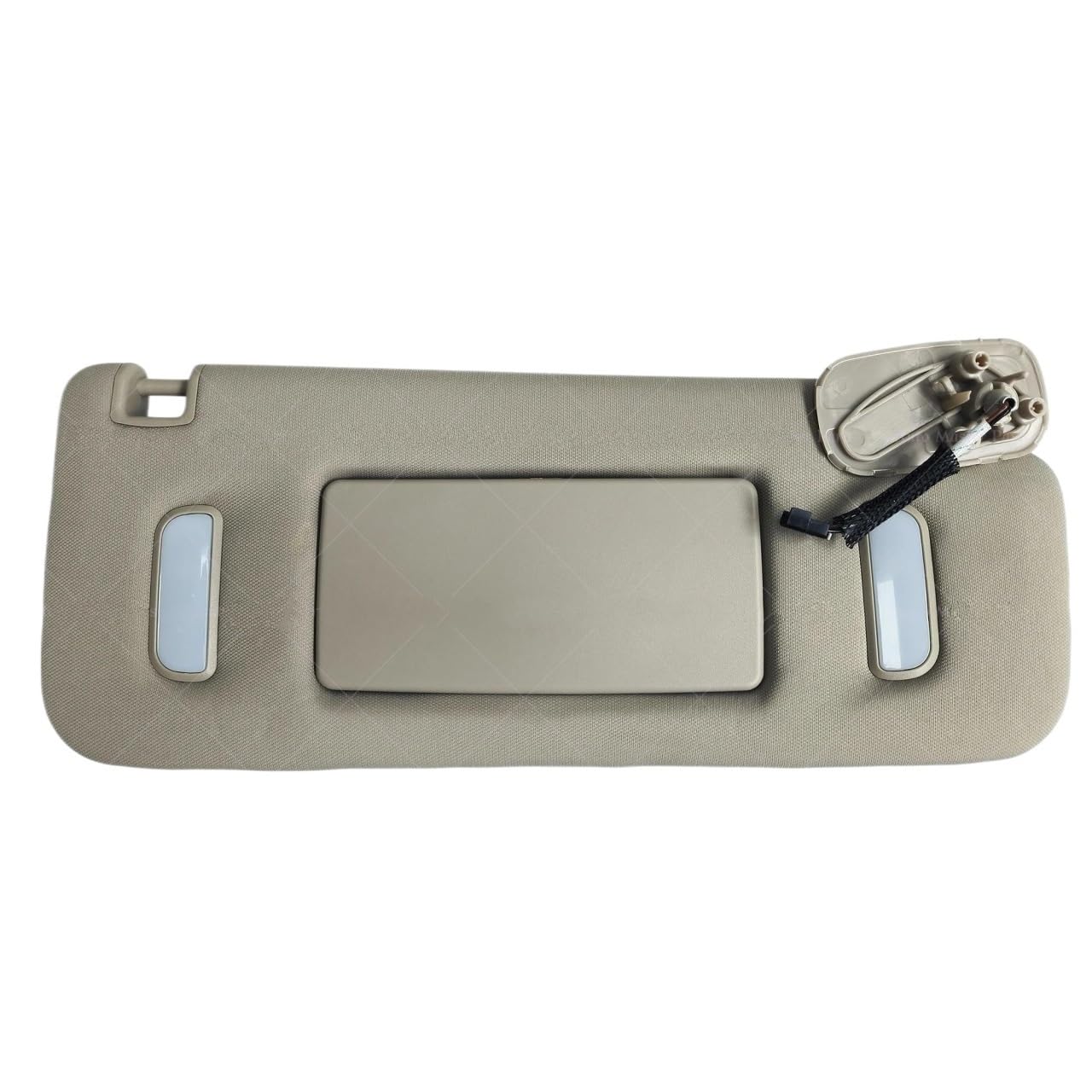 Tendine Parasole Auto Visiera parasole laterale per il 2007-2014 per Chevy per Suburban 1500 2500 per Avalanche per Tahoe per GMC per Sierra per Yukon XL Parasole Parabrezza(Gray Right Side)