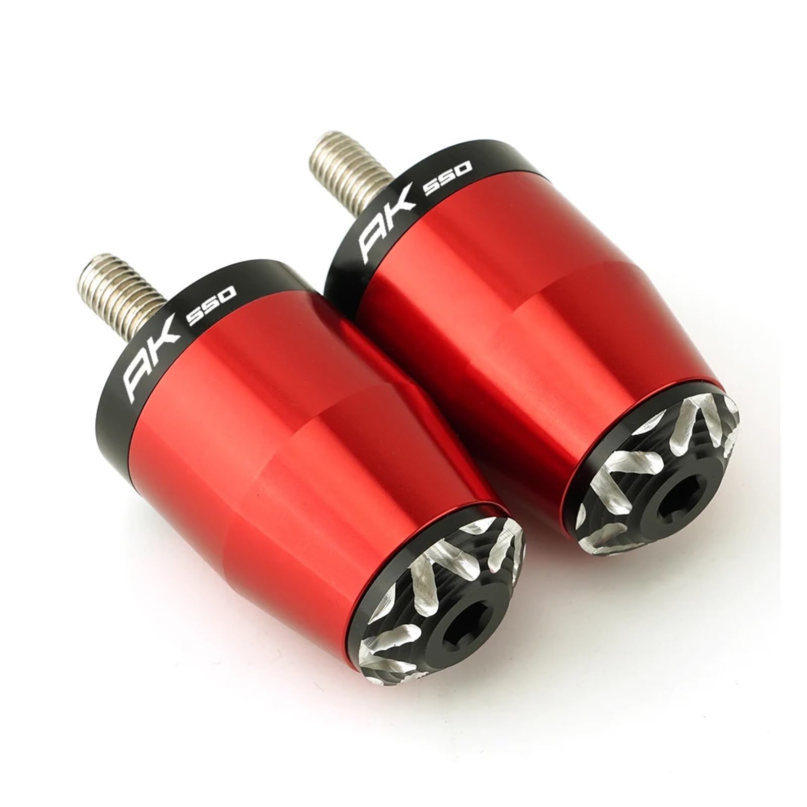 Per KYMCO AK 550 AK550 2017 2019 2020 2018 Moto Manopole Manubrio Bar Ends tappi oro Anti Vibrazione Estremità Del Manubrio