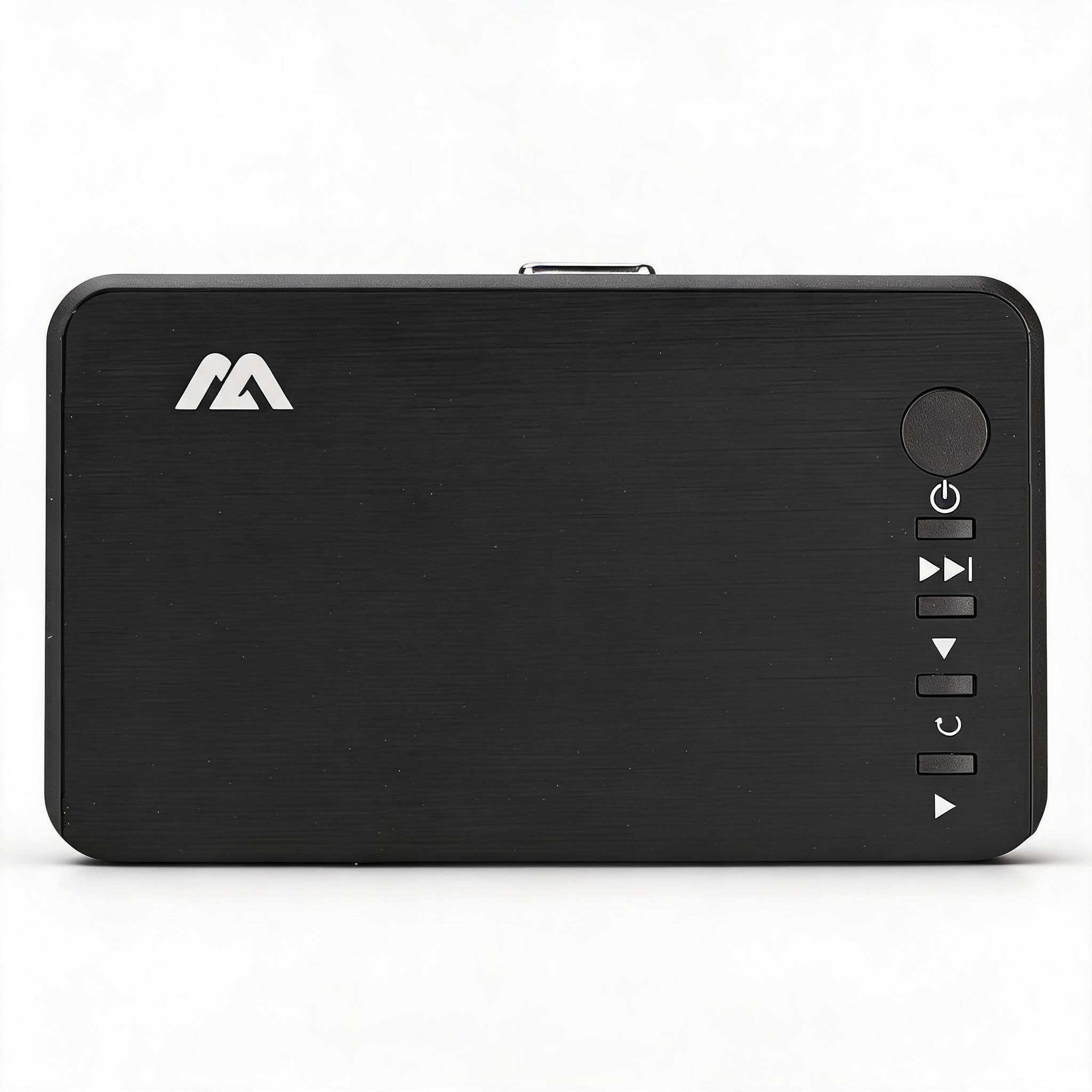 Lecteur multimédia HDMI Noir 1080P HD Lecteur multimédia Audio et vidéo à Forte compatibilité avec télécommande IR, Prise en Charge du Lecteur USB/Disque Dur Mobile/Carte SD(EU)