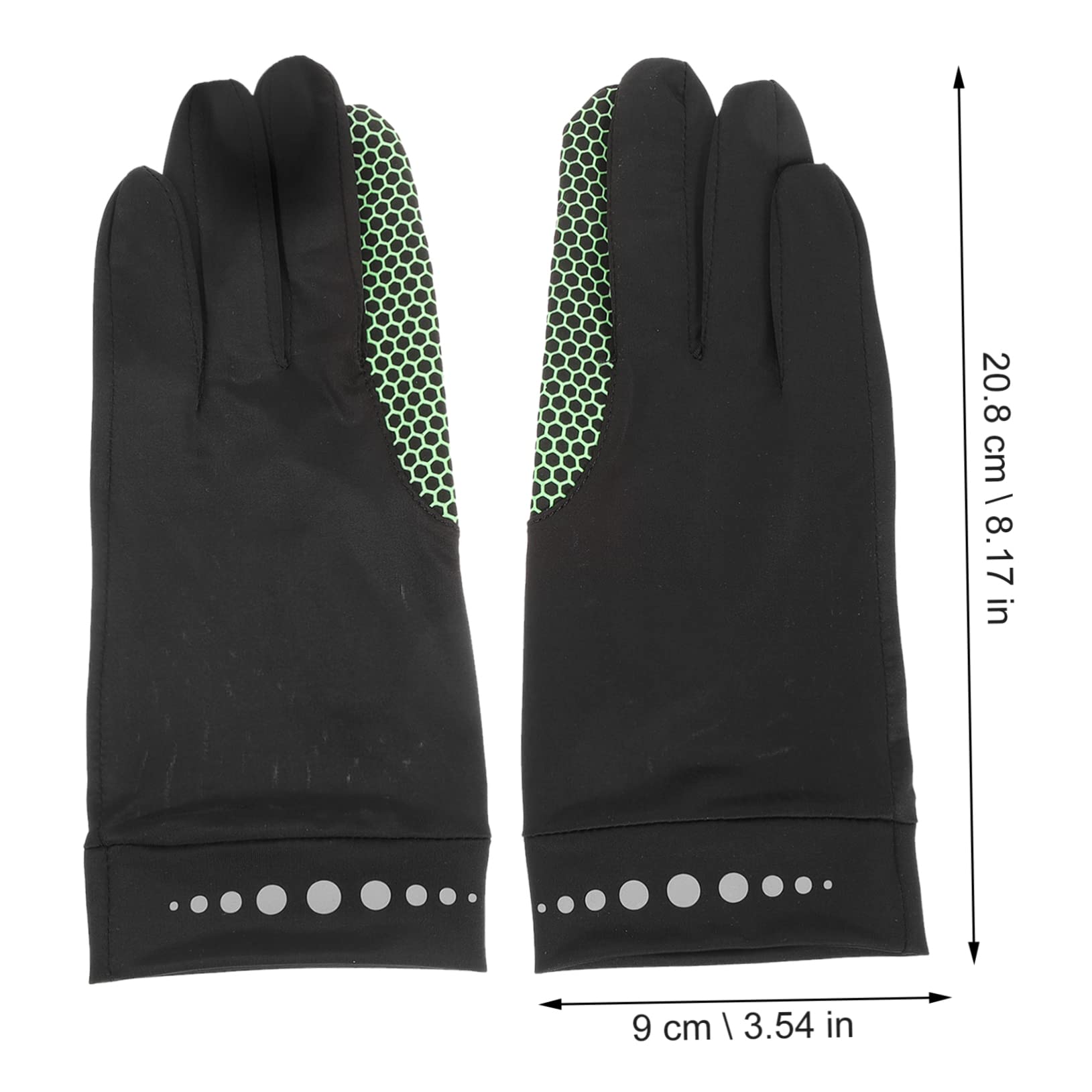 Mikikit Sun Protection Gloves Women Riding Gloves Sports Supply Uv Blocking Thin Breathable Non-Slip Summer Driving Biking Outdoor Activities