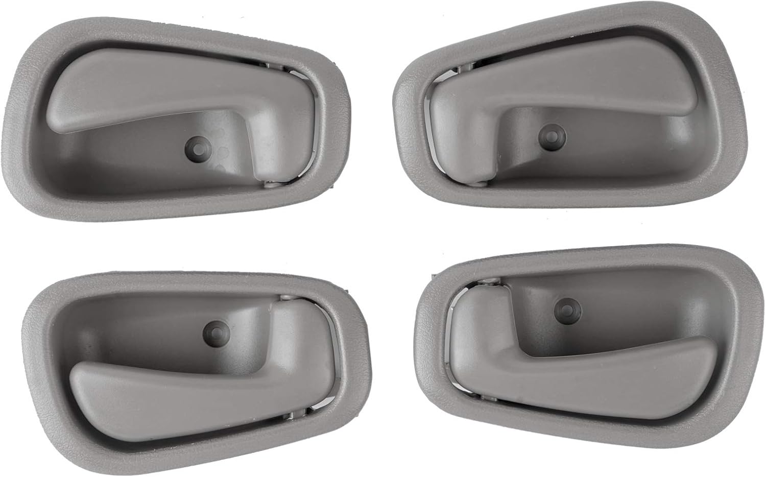 NPAUTO Interior Front Rear Door Handles Driver Passenger Side Pair Replacement for 1998 1999 2000 2001 2002 Toyota Corolla Chevy Prizm Manual Lock Beige/Tan