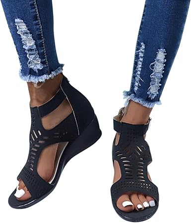 gladiator wedge sandals amazon