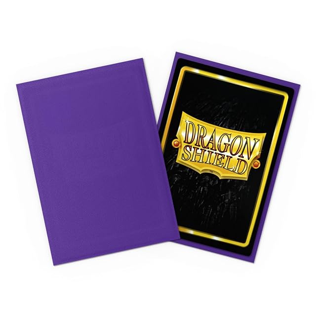 Foto 3 de 3 de Dragon Shield ART11109 Japanese Size Sleeves 60pk, Matte Purple