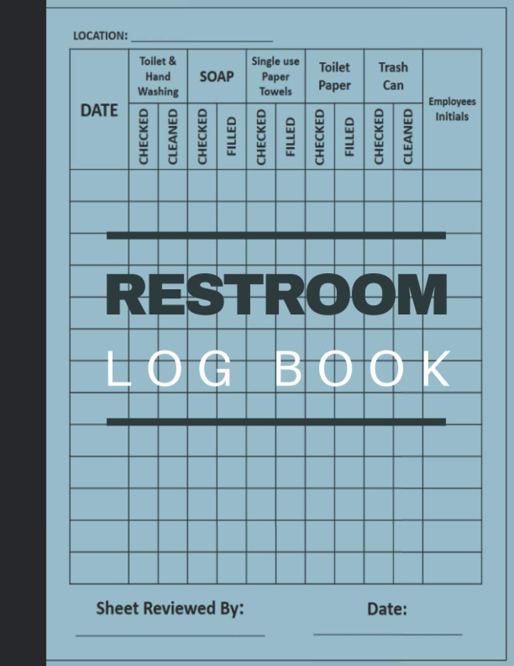 Buy Restroom Cleaning Log Book Restroom Cleaning Checklist Daily | The Best Porn Website