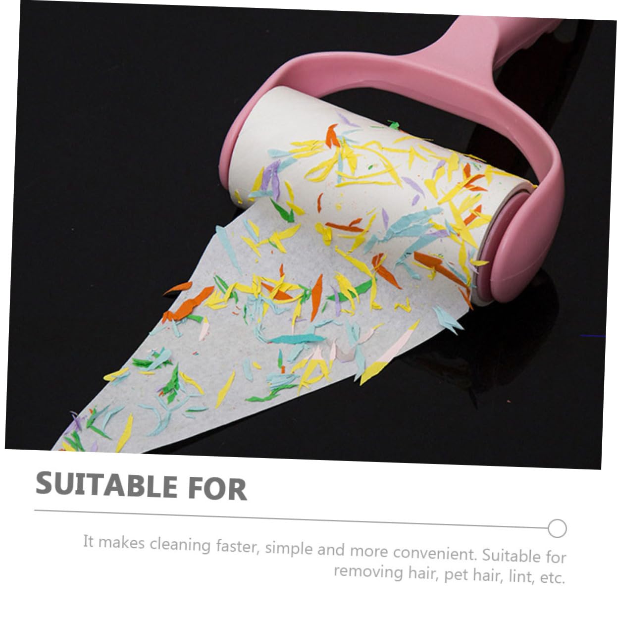 Healvian 4sätze Wiederverwendbarer Fusselroller Für Tierhaare Lint Roller Mit Handgriff Und Staubschutz Effektives Reinigungswerkzeug Für Kleidung Sofas Und Möbel