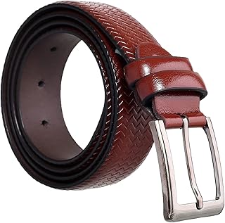 حزام جلد كلاسيكي للرجال من اتش دي، 2725615675778