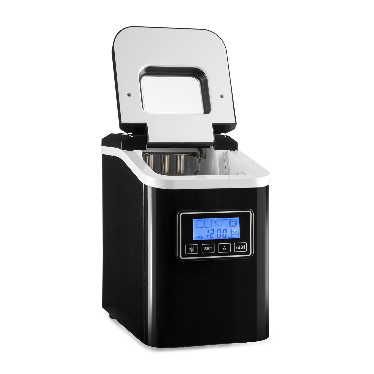 Klarstein Lannister Ice Cube Maker Ice Cube Machine, 10 kg / 24 h, 0.