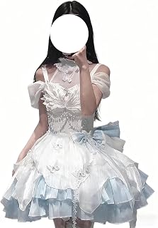 [Raineed] ロリータ JSK サスペンダースカート レース リボン レディース ブラックのワンピース かわいい ゴスロリ ドレス 花嫁風 洋服 フリル 宮殿風 森ガール 姫様 Lolita アイドル 春 夏