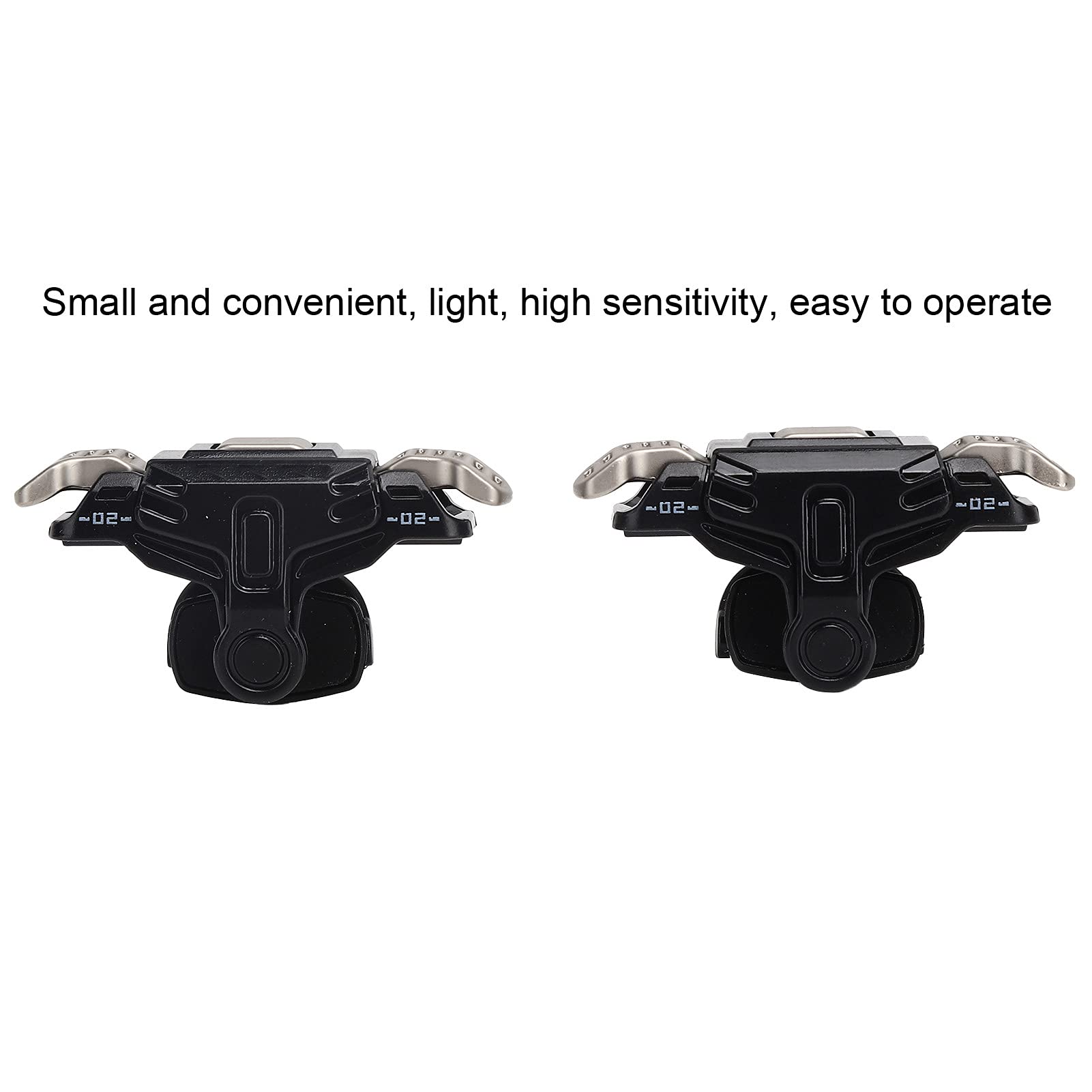 PUSOKEI Trigger di Gioco per Telefono Cellulare Scatto di Gioco per Cellulare Ergonomico Bouton Smartphone Controller di Gioco Trigger per Gamepad per Android/per iOS Telefono 6-13mm / 0.2-0.5in