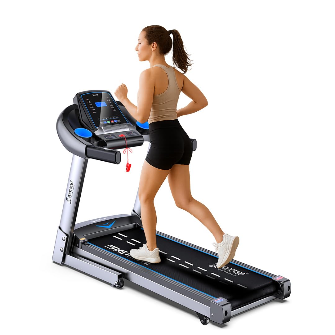 Cockatoo SmartRun A5 5HP Peak DC Motorized Treadmill for Home, with 3 Level Auto Incline, Max Speed 14 Km/Hr, Max User Weight 120Kg-image-37