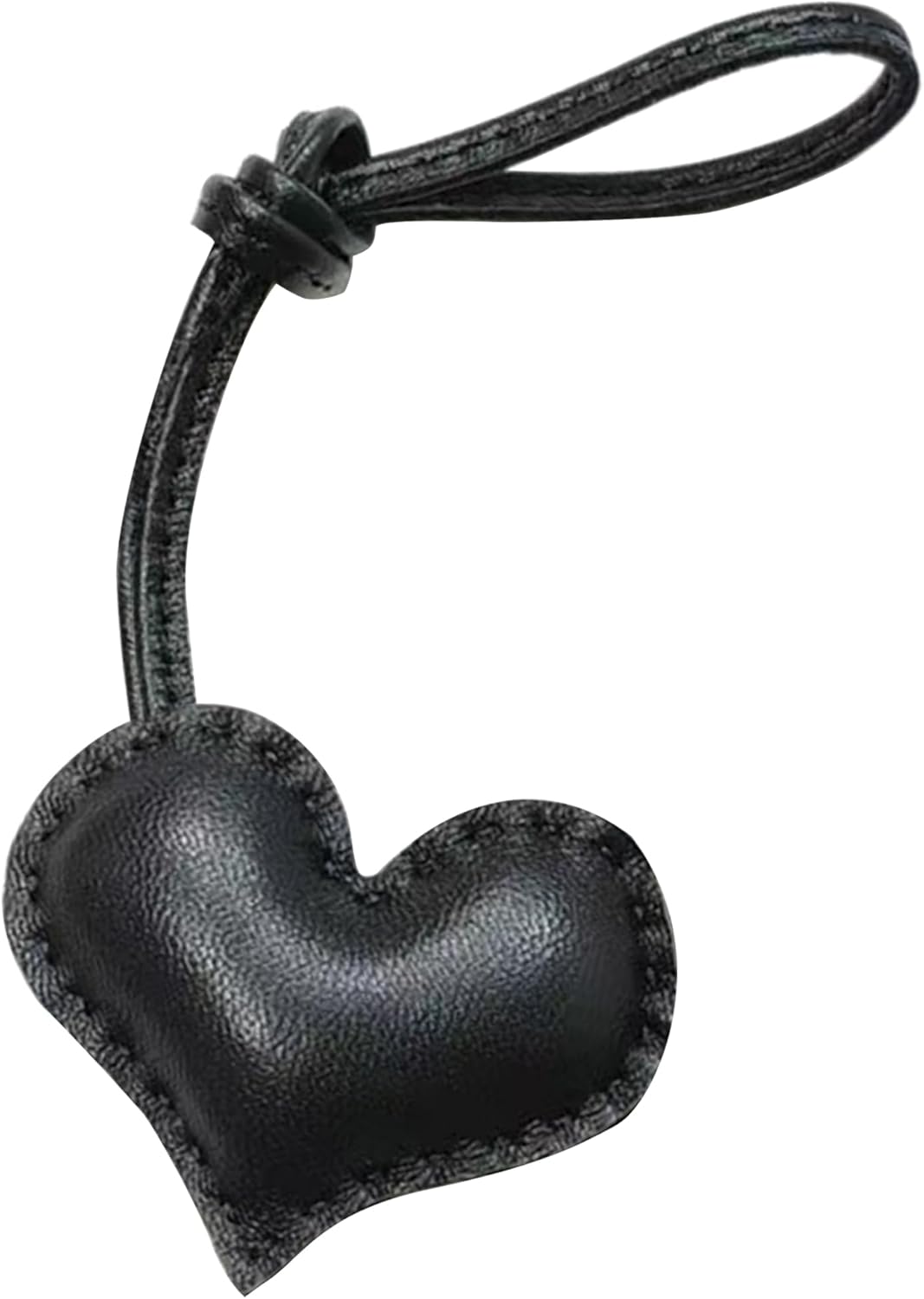 Hearts Bag Charm, Fashion Leather Heart Charms for Handbags Bag Accessories Purse Charms