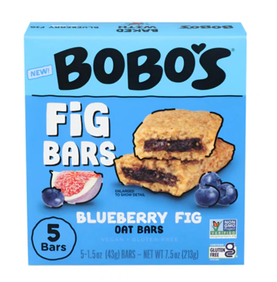Bobo's Oat Bars Blueberry Fig Bar 5 Count, 1.5 OZ