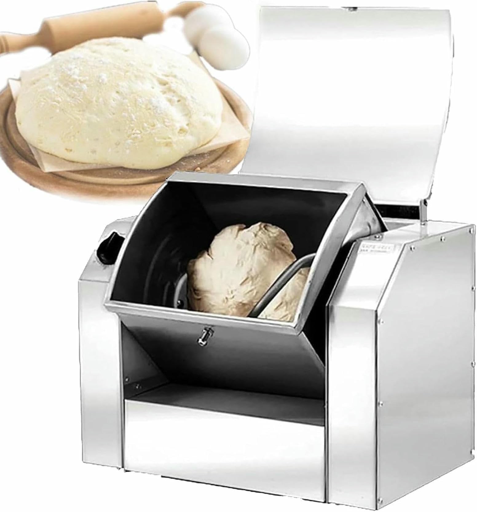 Impieno Commerciale, Impugnatura Commerciale, Stampante di Farina, Stampante da Cucina Elettrica, Stampante in Acciaio Inossidabile 1100W/1500W, 5 kg
