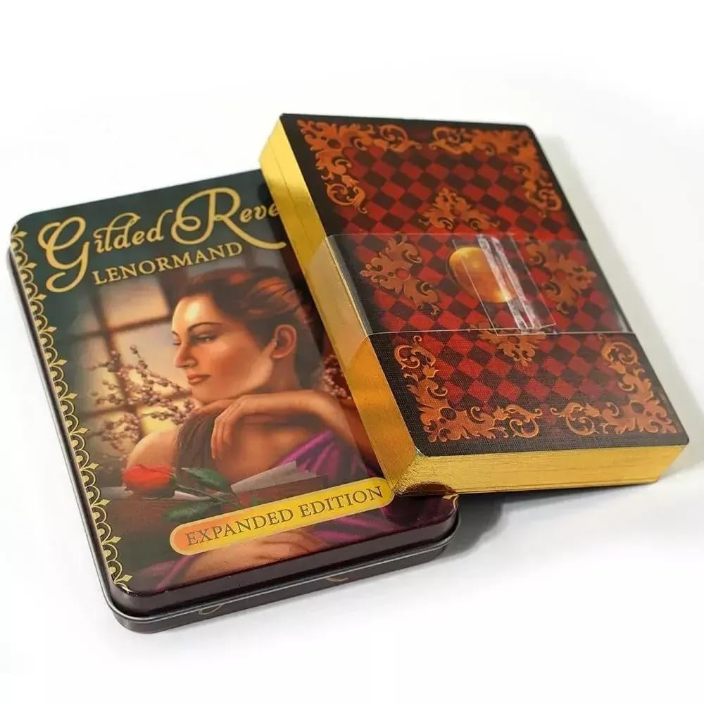 ドン!!カード エルバフ＆BragMenノート（ミニ） 来場者特典 Luxafare Gilded Reverie Lenormand | Tarot Oracle Deck with 47