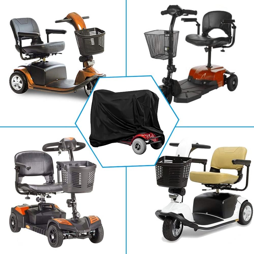 Heavy Duty Mobility Scooter Cover with Storage Bag - Image 4