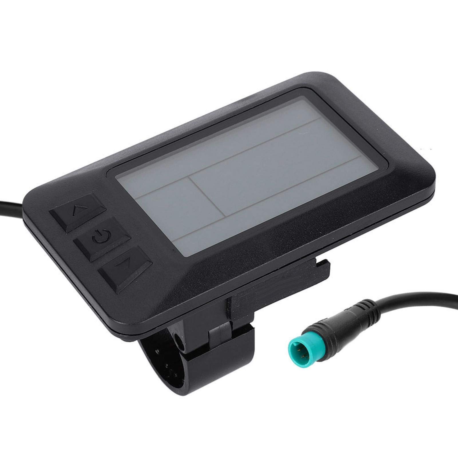 Instrumento LCD de Bicicleta, Accesorio eléctrico de conversión de Bicicleta KT-LCD7 Instrumento LCD con Conector USB Impermeable Accesorios para la conversión de Bicicletas eléctricas