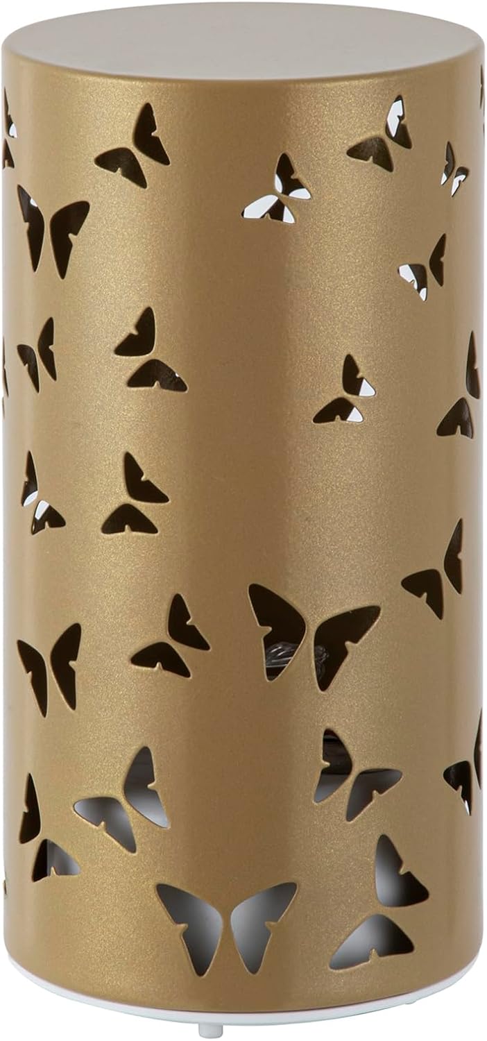 Butterfly Night Light - USB Table Lamp with Rotating Projection, Portable Bedside Light for Bedroom, Coffee Shop, Gifts for Women, Mom, Birthday