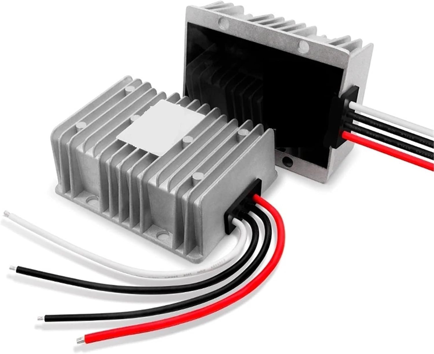 24V to 13.8V 80A 100A DC DC Step Down Converter 24V-13.8V Buck Module 1-100A Voltage Regulator(2A Aluminum S)