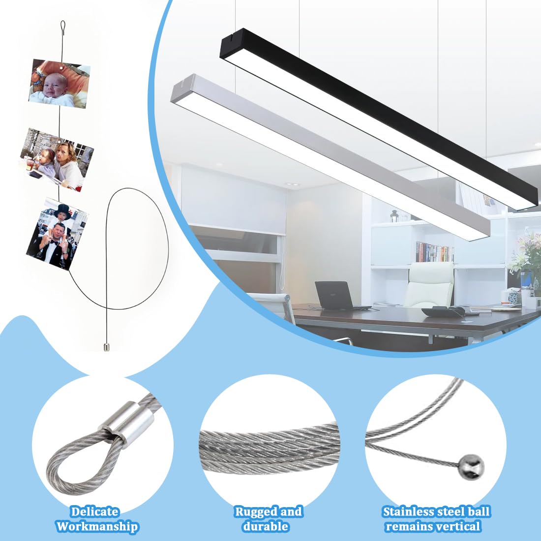 Magnet Set - Magneet Ophangsysteem voor Foto's en Kaarten