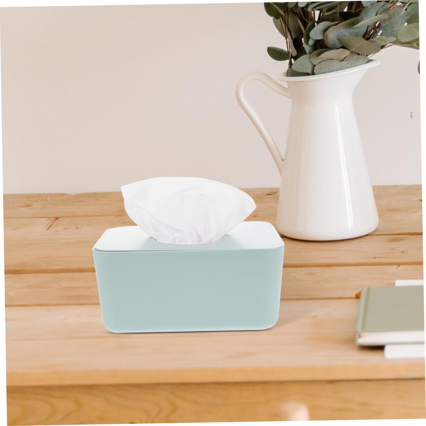 Caja Dispensadora de Toallitas Húmedas de Silicona Tapa
