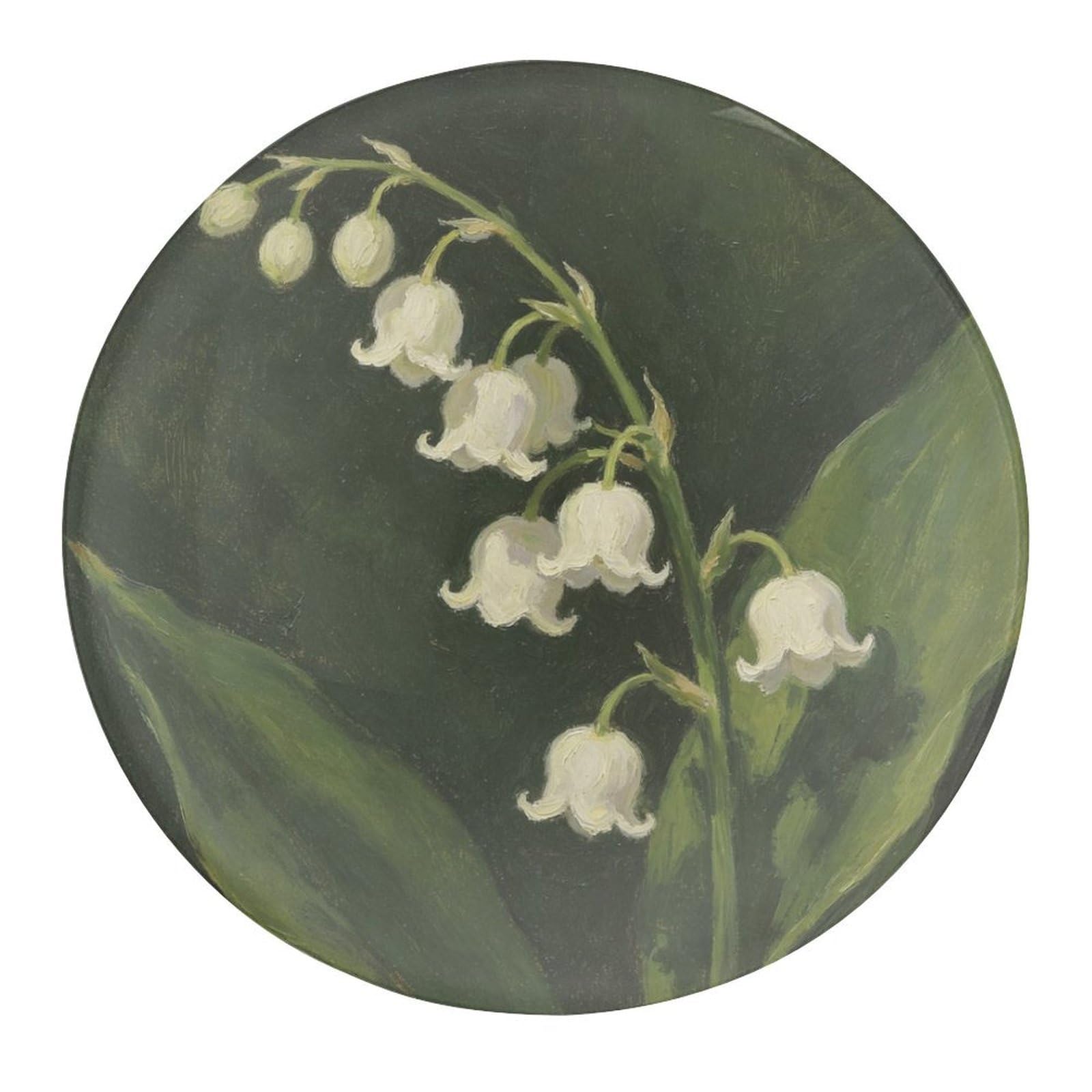 Fekiloot Style Flowers Painting Refrigerator Magnet Fridge Magnet1 Pcs