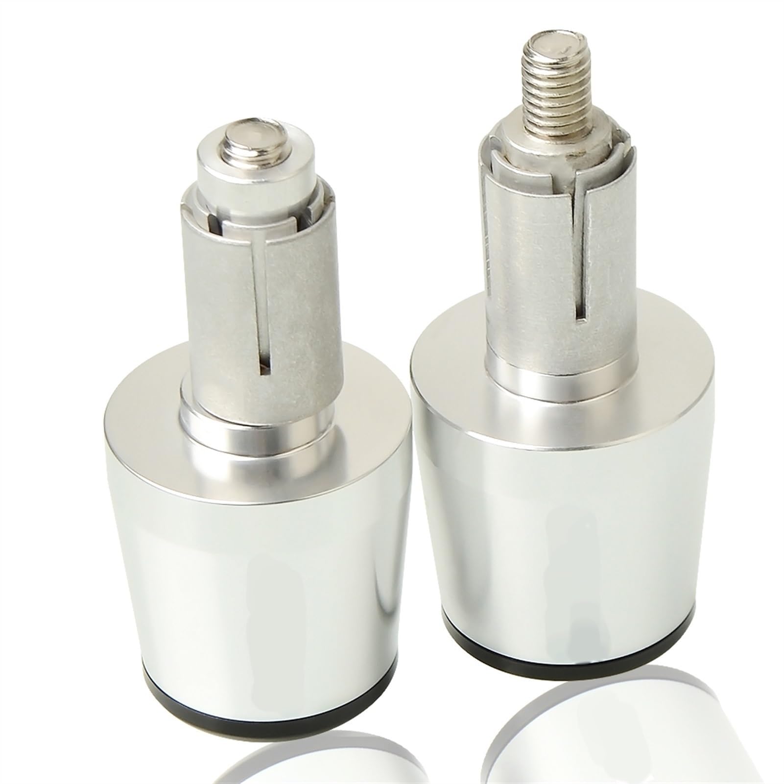 Tapas finales de manillar plata 22mm para Honda CRF1000L Africa Twin 2016-2018